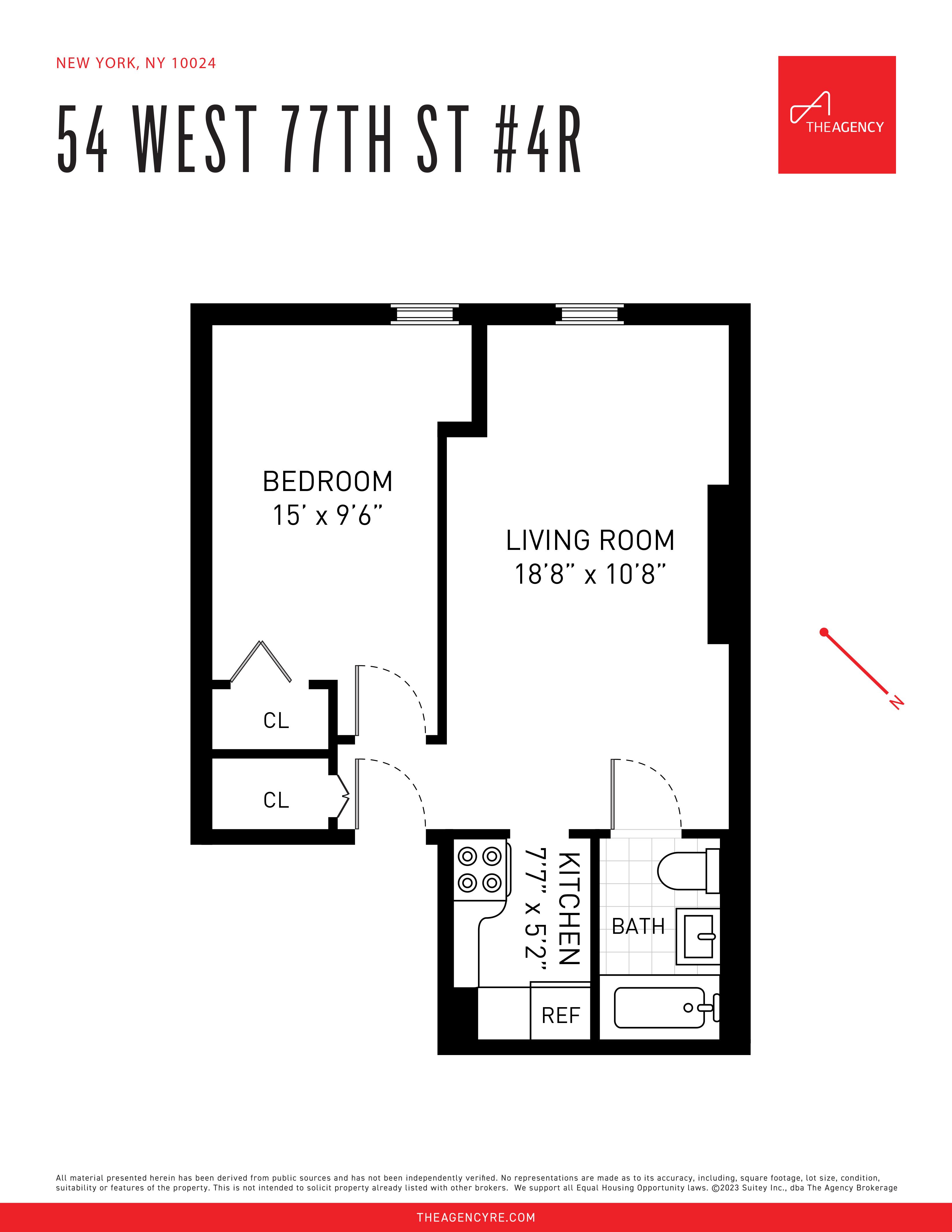 154 West 77th Street 4-R Upper West Side New York NY 10024