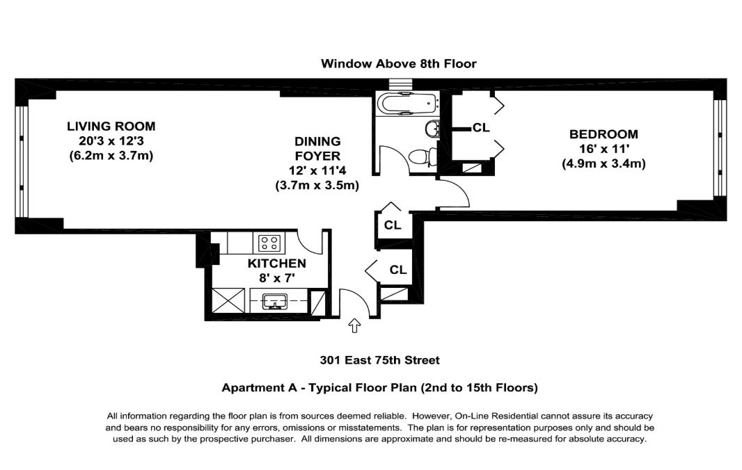 301 East 75th Street 14-A Upper East Side New York NY 10021