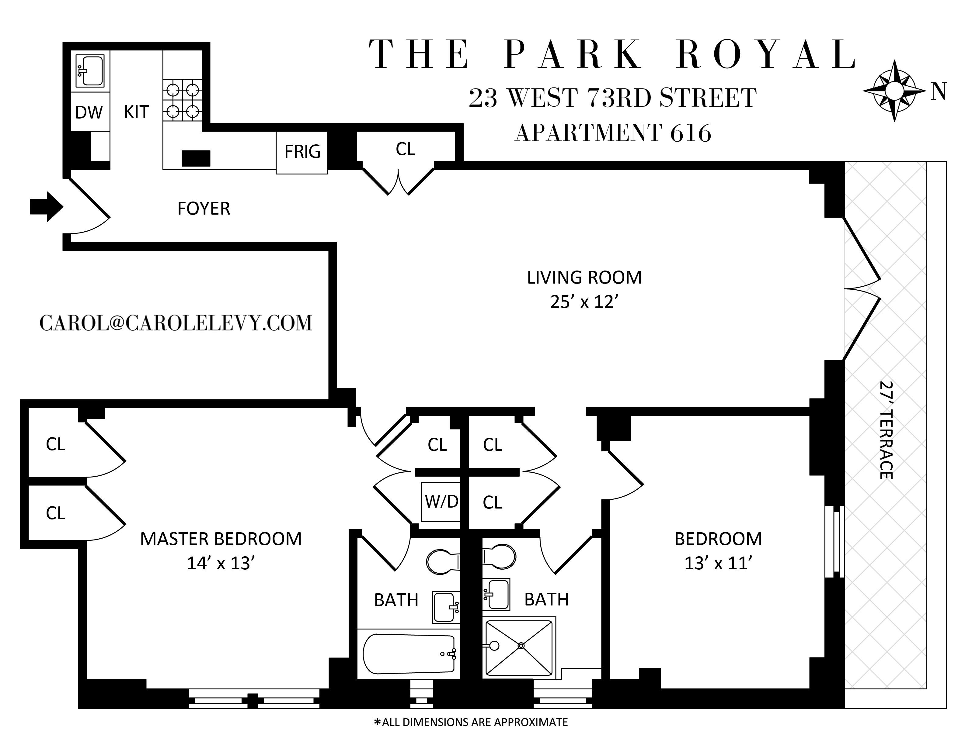 23 West 73rd Street 616 Upper West Side New York NY 10023