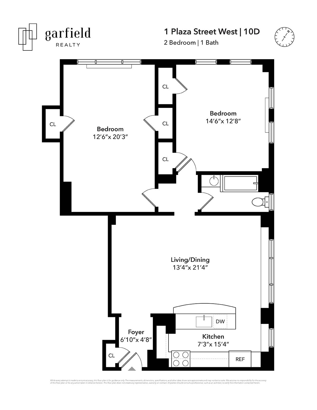 Floorplan of 1 Plaza St W